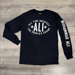 Muhammad Ali All Time Greatest The People’s Champ Long Sleeve Men’s Size Medium
